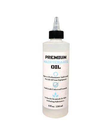 (8oz) Premium Lubricating White Oil for Hair Clippers Electric Shaver Oil Lubricant Hair Clipper Blade Oil Hair Clipper Oil Beard Trimmer Oil and Straight Razor Lubricant with Anti-Rust Protection
