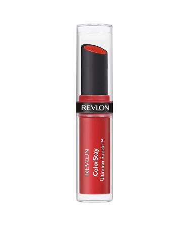 Lipstick by Revlon  ColorStay Ultimate Suede Lipstick  High Impact Lip color with Moisturizing Creamy Formula  Infused with Vitamin E  093 Chic  0.09 Oz Boho Chic 0.09 Ounce (Pack of 1)