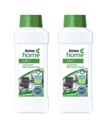 Amway Home L.O.C. Concentrated Multi-purpose Cleaner 500ml Each Pack of 2 500.00 ml (Pack of 2)