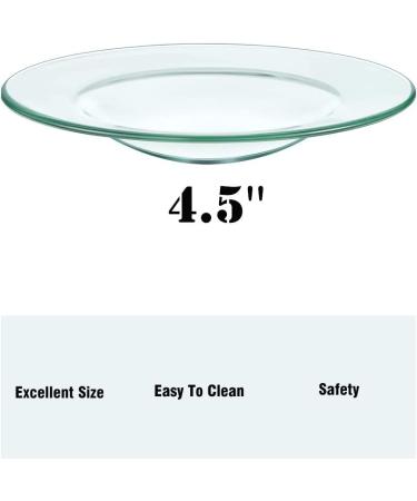 Corleone Replacement Wax Warmer Dishes - Round Glass Bowls for Electric Wax Melter and Burner - Set of 2 - Buy Online on SooperMarket.com