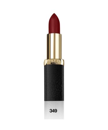 L'Oreal Color Riche Matte Addiction Lipstick 349 Paris Cherry 349 Paris Cherry 1 Count (Pack of 1)