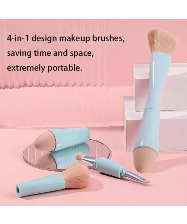 Buy 4-in-1 Makeup Brush for Liquid Cream & Powder Face Makeup | International Shipping Available - Buy Online on SooperMarket.com