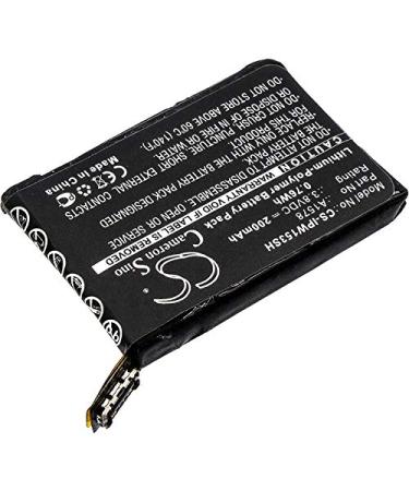 Replacement Battery Compatible with appIe A1553 A1554 MJ2T2LL/A MJ2U2LL/A MJ2V2LL/A MJ2W2LL/A MJ2X2LL/A MJ2Y2LL/A MJ302LL/A MJ312LL/A Part Number: A1578 200mAh/3.8V
