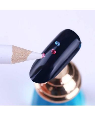 2PCS Wax Rhinestone Picker Pencil Nail Art Pen Nail Art Rhinestones Picking Tools Mini Beads Picker Pickup Tool Art Craft Tool For Diy Jewelry Making - Buy Online on SooperMarket.com