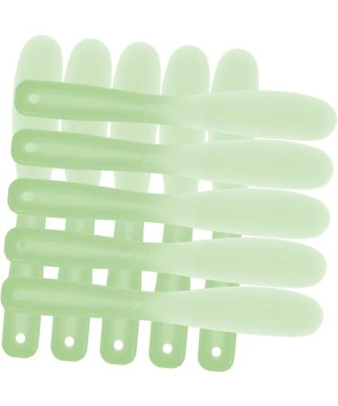 Baluue 30 Pcs Tool Stick Spatula for Makeup Cosmetic Plate Mixer Cosmetic Scoop Pp re-usable 20.5x3x0.6cmx3pcs Greenx3pcs - Buy Online on SooperMarket.com