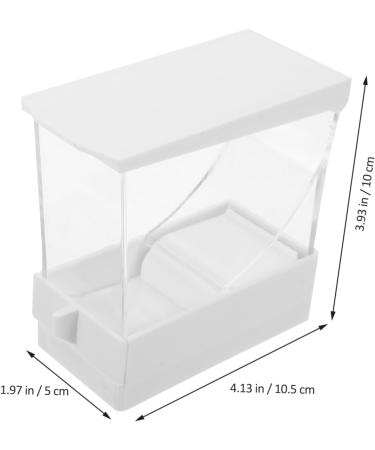 BCOATH Cotton Swabs Box - Durable Cotton Holder and Container for Oral Care Supplies - International Shipping Available - Buy Online on SooperMarket.com