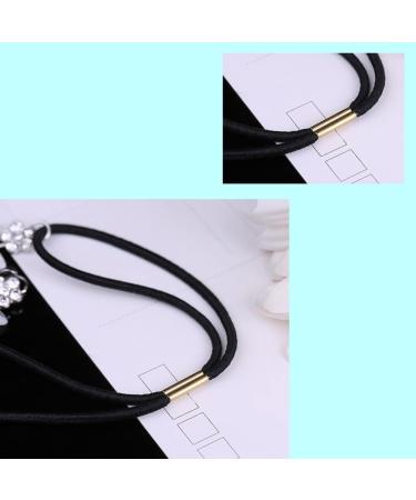 Women Silver Rhinestone Flower Hair Band Elastic Headband Headbands - Buy Online on SooperMarket.com