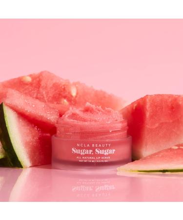 NCLA Natural Sugar Lip Scrub - Vegan, Cruelty-Free, Clean Skincare (Watermelon) - Buy Online on SooperMarket.com