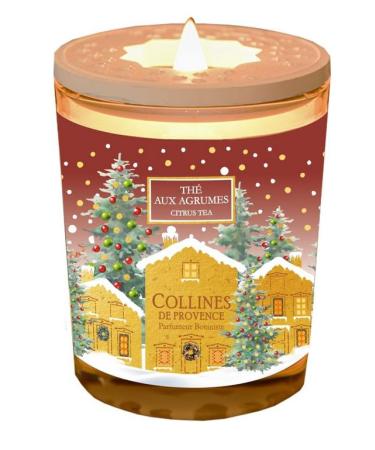 COLLINES DE PROVENCE - Scented Candle 180g - Citrus Tea - C3508TAG