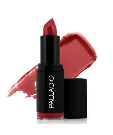 Palladio Herbal Matte Lipstick  Scarlet  Creamy and Full Coverage Long Lasting Matte Lipstick