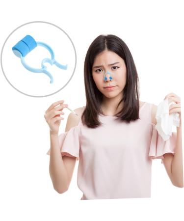 Hemoton 30 Pcs Nose Correction Clips - Plastic Foam Nose Clips for Lady Parts, Stop Nosebleeds, Epistaxis, Eva Lift, Sky-blue - Convenient Nose Pincher and Plug - Buy Online on SooperMarket.com