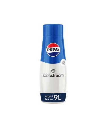 SodaStream Syrup Pepsi Cola - 1 bottle makes 9 liters of ready-to-drink beverage prepared in seconds and always fresh 440 ml