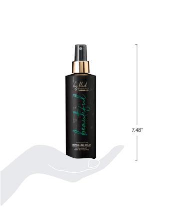 Black is Beautiful Detangler Spray - Sulfate Free with Coconut Oil, Honey, and Turmeric | 7.6 fl oz - Buy Online on SooperMarket.com