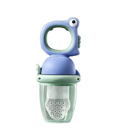 Bexdug Fresh Food Dispenser for Babies | Ultraicide Silicone Baby Food Pacifier - Safe & Healthy Nibble Feed for Toddlers & Newborns - Blue - Buy Online on SooperMarket.com