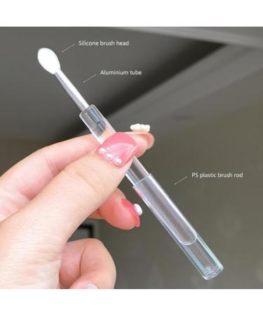 Silicone Lip Brushes - Portable Lipstick Applicator Wands & Mini Lip Scrub Brush (4PCS) | Exfoliate & Enhance Your Lips - Buy Online on SooperMarket.com