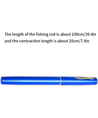 Jorzer Mini Abbey Fishing Rod - Sorty Rotating Wheel Winter Fishing Accessories Blue | International Shipping - Buy Online on SooperMarket.com