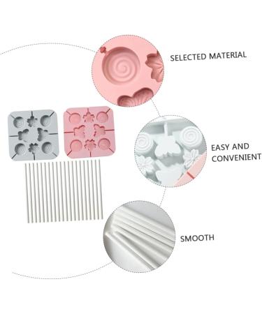 MAGICLULU 1 Set Lollipop Mold Silicone Molds Silicone Baking Molds Chocolate Baking Mold Child Square Tool - Buy Online on SooperMarket.com