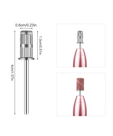10-Piece Rolybag Nail Drill Bits Set for Electric File Sanders - 3/32 Inch Mandrels for Manicures, Pedicures, Home, Salon & Spa - Buy Online on SooperMarket.com
