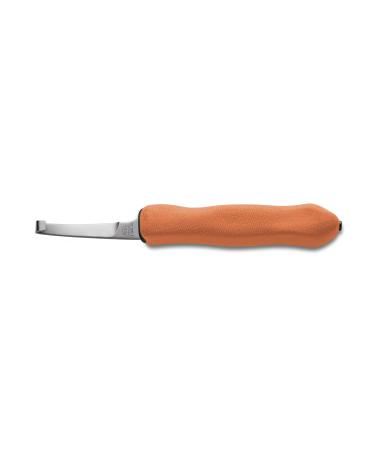 F. thick claw knife hoof knife Expert-grip 2K 2487 (left-wing extra sharp scalpel connection 2K plastic handle orange) 62487800 orange blade on the right