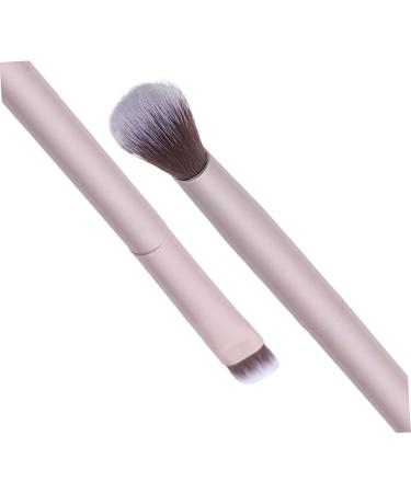Housoutil Matted Eyeshadow Tool Eyebrow Cosmetic Gold Makeup Ended Foundation Shallow Brush Double - Buy Online on SooperMarket.com