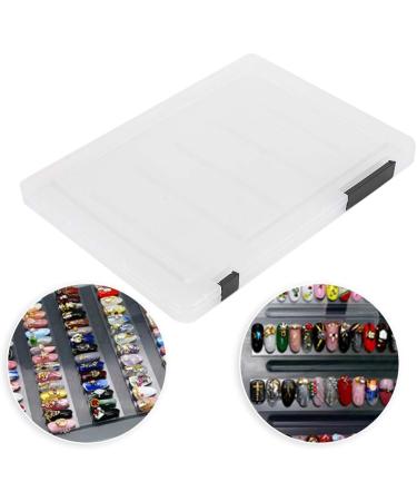 Nail Tips Showing Box Nail Art Display Box Materials Don'T Hurt Your Hands Manicure Store Beauty Salon Salon Shop for Home(black) - Buy Online on SooperMarket.com