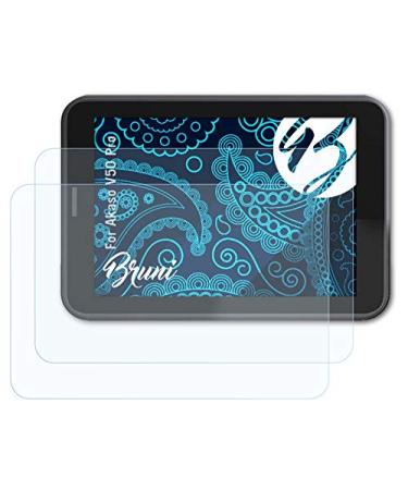 Bruni Screen Protector Suitable for Akaso V50 Pro, Protector Film Crystal Clear Protective Film (2X)