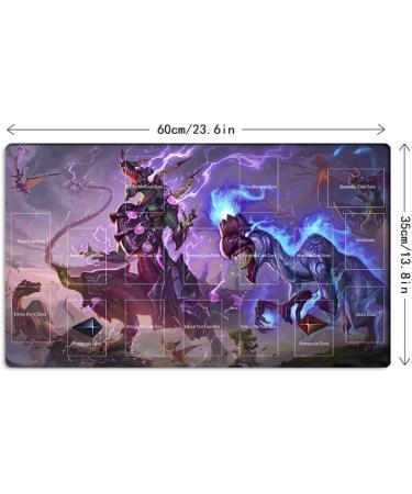Ultimate Conductor Tyranno Playmat for CCG/TCG Trading Card Game + Free Bag - ZD014-733-A - Buy Online on SooperMarket.com