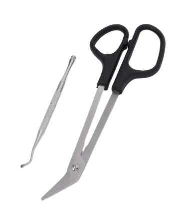 Toenail Clippers Professional Use Toenail Scissors Wide Application Long Service Life with Nail Picker for Adults for The Elderly