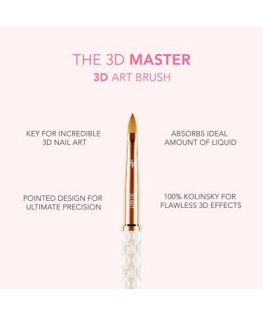 Kiara Sky Professional Nails - NEW Gel Nail Art Brush Collection (3D Art) | International Shipping Available - Buy Online on SooperMarket.com