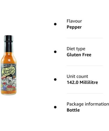 Torchbearer Zombie Apocalypse Ghost Pepper Hot Sauce 142ml - Buy Online on SooperMarket.com