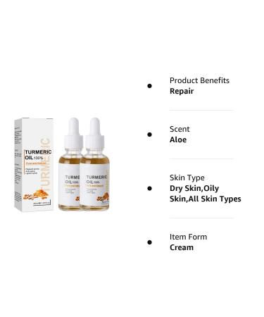 2022 Turmeric Dark Spot Corrector Serum for Face - Natural Skin Care Moisturizing Serum (2PCS-60ml) - Buy Online on SooperMarket.com