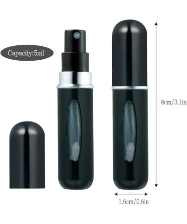 AFEIGE 4 PCS 5ML Perfume Atomisers Refillable Travel Perfume Atomiser Refillable Perfume Travel Bottle for Perfume Aftershave Travel Holiday and Night Out - Buy Online on SooperMarket.com