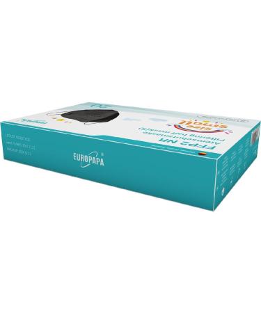 EUROPAPA 20x FFP2 Face Masks - Small Size 5-Ply Respiratory Masks Individually Packed EU Certified Black - Buy Online on SooperMarket.com