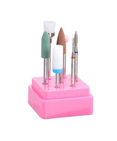 1 Set Manicure Drill Bits Nail Tools Nail Art Tools Power Tools Nail Drill Bits Blow Dryer Stand Hands Nail Gel Nail File Bits Nails Gel Nail Grinding Head Nail Drill Tool Mikinona