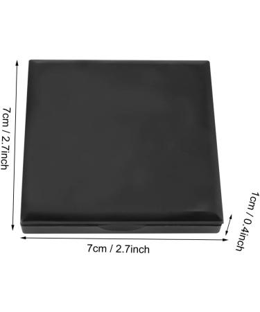 Pocket Mirror Travel Makeup Mirror Dimmable Bright LED Lights Battery Operated Protasble To Carry for Handbag Purses and Travel for Gifts for Girls(black) - Buy Online on SooperMarket.com
