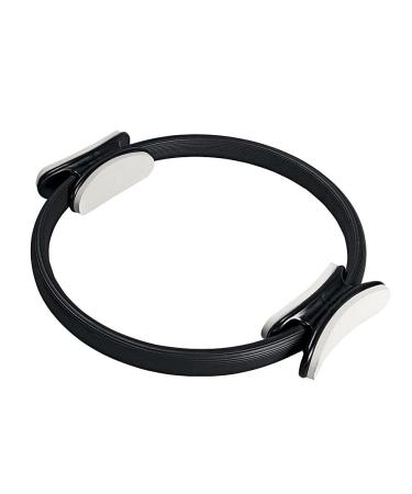 Orbisana versatile pilates - ring for full body training - 38.3 cm - ideal for Pilates - enthusiasts - beginners and professionals - black plastic ring with foam padding