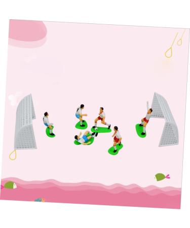 VILLFUL 8pcs Football Appetizer Picks Soccer Birthday Party Supplies Dessert Toppers Figurine Food Flags Soccer Party Decorations Pastel Party Decorations Sports Decor First Cake Cocktail - Buy Online on SooperMarket.com