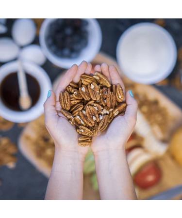 Rancho Pecana 2 LB Natural Pecan Halves | Non-GMO, Grain-Free, Gluten-Free, Heart Healthy, Vegan | Healthy Snack with 3g Protein per 1 oz | Resealable Bag | 2.0 Pounds - Buy Online on SooperMarket.com