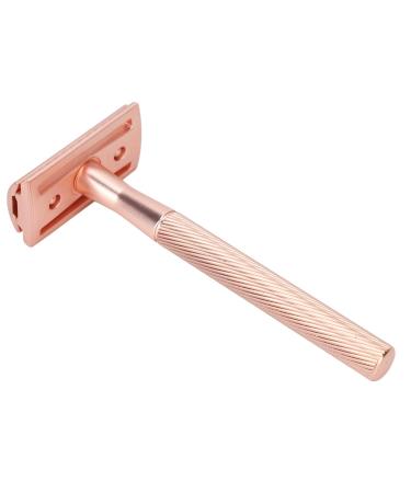 Double-Sided Copper Razor - Portable & Washable Barber Tool | Shop Internationally - Buy Online on SooperMarket.com
