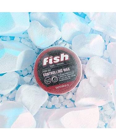 FISH Superhold Fish Fix Controlling Hair Wax 100ml - Long-lasting Hold and Control for Men and Women - Buy Online on SooperMarket.com
