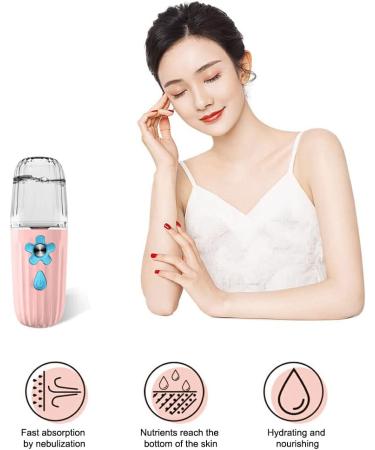 kawehiop Facial Mist Sprayer Skin Care Personal Face Nebulizer Portable Household Cool Spray Atomizer Handheld Mister Humidifier - Buy Online on SooperMarket.com