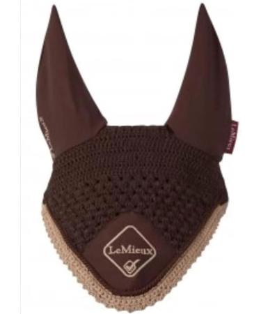 LeMieux Classic Crochet Fly Hood with Comfortable Lycra Ears - Sport Horse Wear for Competitive Rider Medium Mulberry - Buy Online on SooperMarket.com