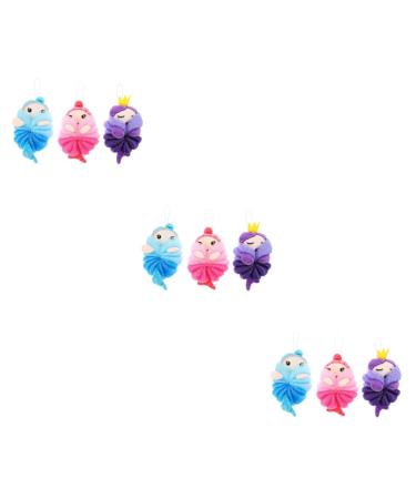 NOLITOY 9 Pcs Bath Ball Household Body Scrubber Bath Supply Foaming Ball Body Wash Ball Skin Cleaning Scrubbers Bathing Skin Scrubber Exfoliating Bathing Balls Cleaning Supplies