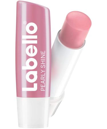 Labello Pearly Shine Lip Balm 4.8g - Shimmering Finish & Intensive Care | Mineral Oil-Free | International Shipping - Buy Online on SooperMarket.com