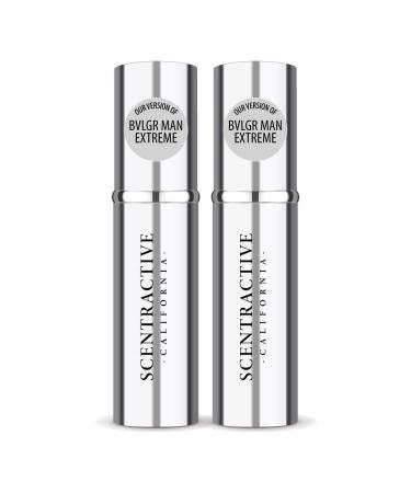 CA Perfume Impression of Bvlg Man Extreme For Men Replica Version Fragrance Dupes Concentrated Long Lasting Eau de Parfum Spray Refillable Atomizer Bottle 0.17 Fl Oz/5ml-X2 BVLGR BVLGR MAN EXTREME IMPRESSION 0.34 Fl Oz (Pack of 1)