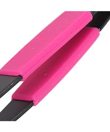 Eyebrow Tweezer Slant Pointed Precision Tweezers for Eyebrows and Ingrown Hair Removal Black Stainless Steel Portable Professional Eyebrows Trimming Tool for Women and Men - Buy Online on SooperMarket.com