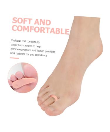 Healvian Middle Toe Support Pad - 4pcs Foot Protectors for Bunion Relief and Nursing Care - Buy Online on SooperMarket.com