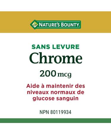Nature's Bounty Cinnamon 500mg Pills and Herbal Health Supplement Helps Maintain Blood Sugar Levels 100 Capsules & Chromium Supplement Helps Metabolize Carbohydrates and Fats 200mcg 100 Tablets - Buy Online on SooperMarket.com