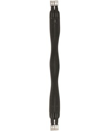 Shires Anti-chafe Elastic Contour Girth - Black Black 46 - Buy Online on SooperMarket.com