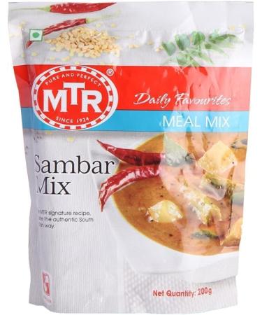 Seelans MTR Instant Sambar Mix 200g (Pack of 3) Authentic South Indian Samber Mix Ready Tasty and Healthy - Buy Online on SooperMarket.com